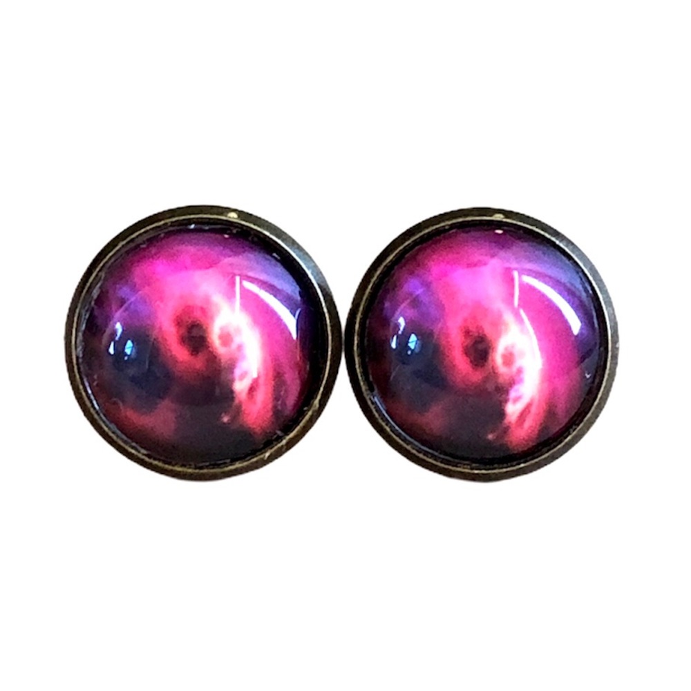 3/$15🎀 galaxy space earrings
